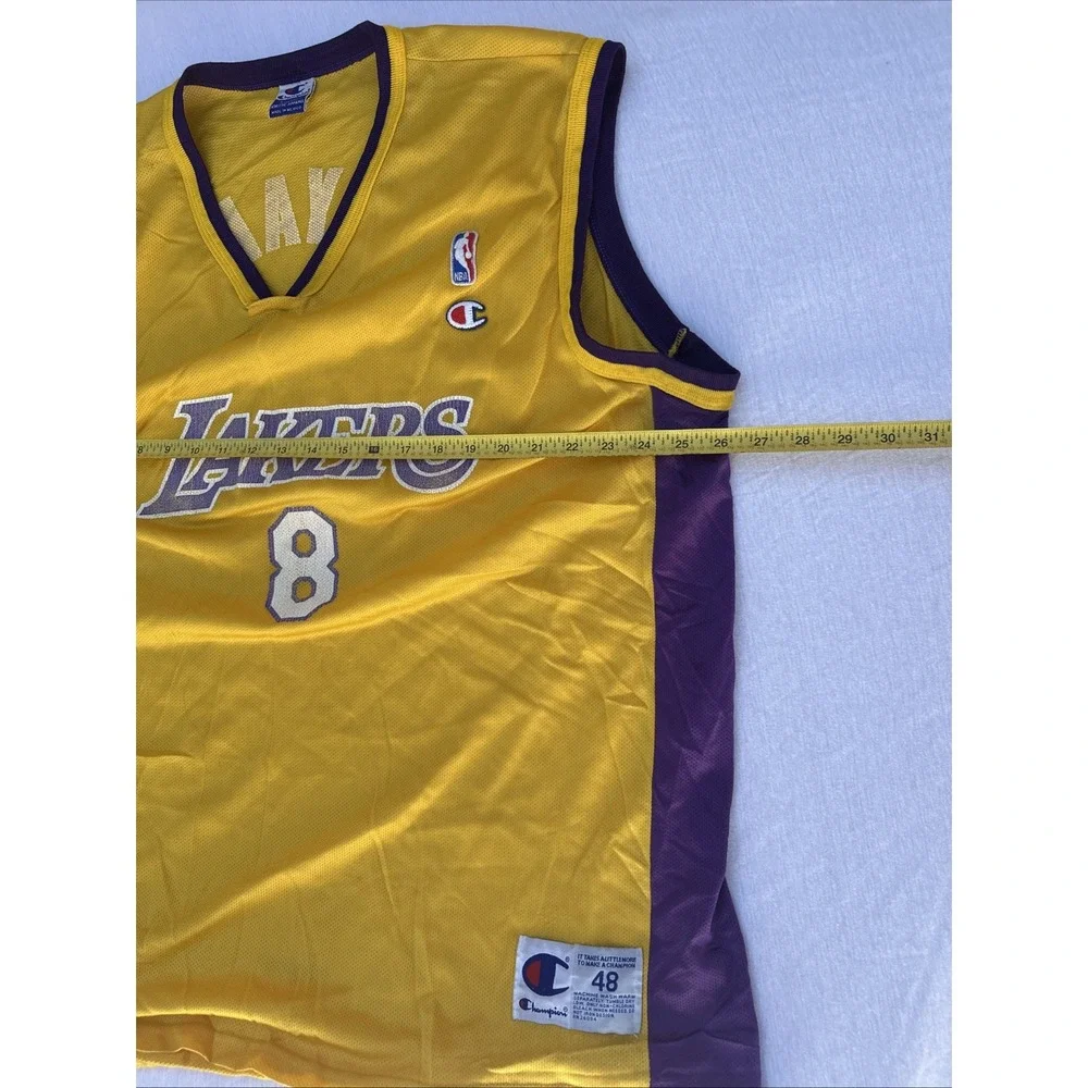 Vintage Los Angeles Lakers Jersey Kobe Bryant #8 Champion Jersey Y2K Sz XL - Picture 4 of 7